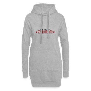 Schwiegertochter Schwiegerkind Daughter in Law - Hoodie-Kleid - Grau meliert - Vorne