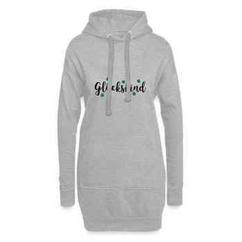 GLU CKSKIND - Hoodie-Kleid - Grau meliert - Vorne