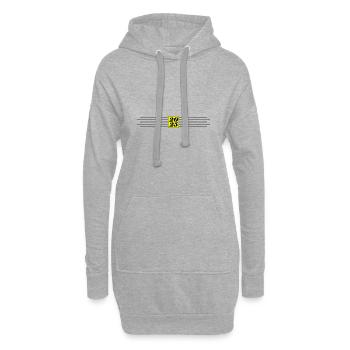 2025 Jahr Element - Hoodie-Kleid - Grau meliert - Vorne