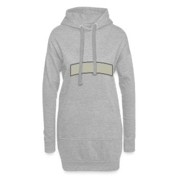 Banner - Hoodie-Kleid - Grau meliert - Vorne