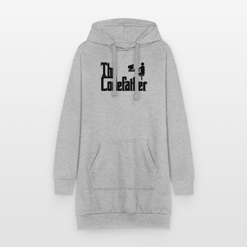 The Codefather Programmer PC Coding Gift Hoodie Dress