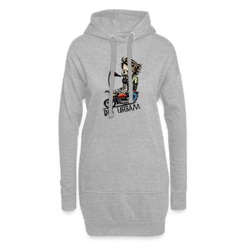 Dfs Urban - Urban - Hoodie-Kleid - Grau meliert - Vorne