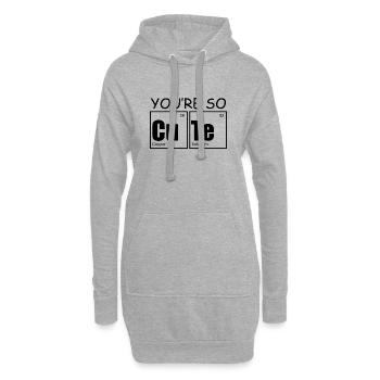 Element You're so Cute - Hoodie-Kleid - Grau meliert - Vorne