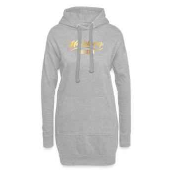Heidelberg - Hoodie-Kleid - Grau meliert - Vorne