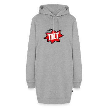 Captain Tilt - Flipper et Flipper - Sweat-shirt à capuche long Femme - gris chiné - Devant