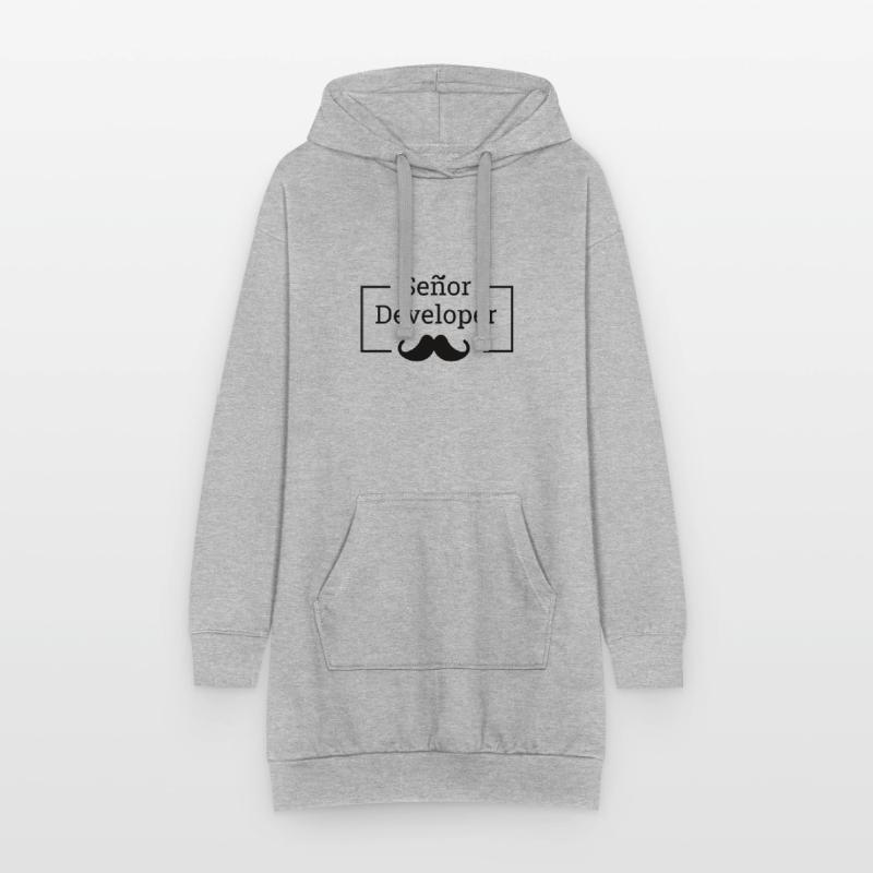 "Senor Developer, Senior Developer" |Programmierer Hoodie-Kleid
