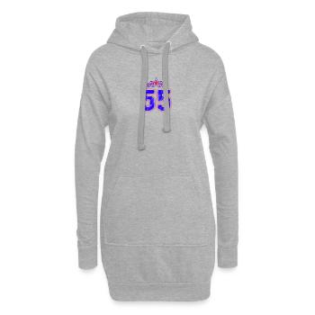 Rangers 55 Fifty Five League Titel - Hoodie-Kleid - Grau meliert - Vorne