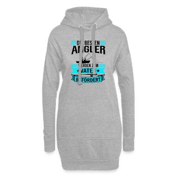 Angel Papa Vater - Hoodie-Kleid - Grau meliert - Vorne