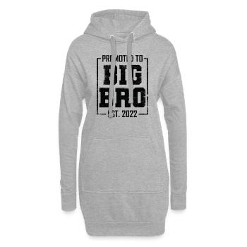 Promu à Big Brother Est 2022 - Sweat-shirt à capuche long Femme - gris chiné - Devant
