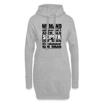 Skipper - Hoodie-Kleid - Grau meliert - Vorne