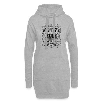 Vintage 2012 Original Limited Edition - Hoodie-Kleid - Grau meliert - Vorne