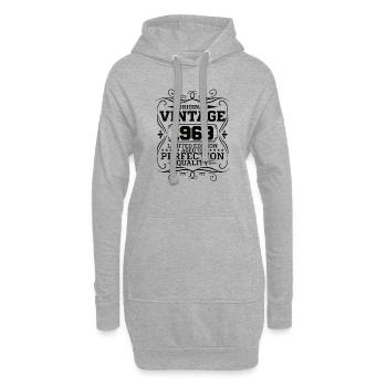 Vintage 1963 Original Limited Edition - Hoodie-Kleid - Grau meliert - Vorne