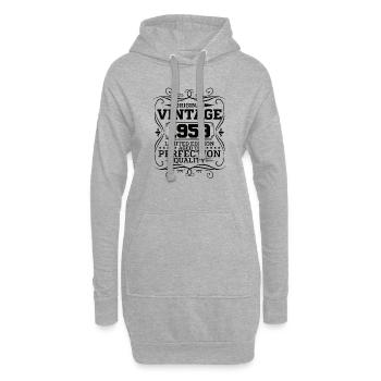 Vintage 1959 Original Limited Edition - Hoodie-Kleid - Grau meliert - Vorne