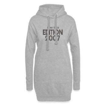 Limited Edition 2007 - Hoodie-Kleid - Grau meliert - Vorne