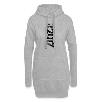 Édition limitée 2017 - Sweat-shirt à capuche long Femme - gris chiné - Devant