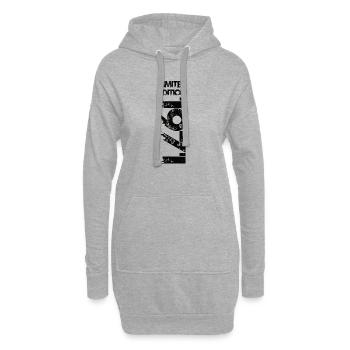 Édition limitée 1971 - Sweat-shirt à capuche long Femme - gris chiné - Devant