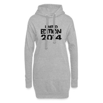 Édition limitée 2014 - Sweat-shirt à capuche long Femme - gris chiné - Devant