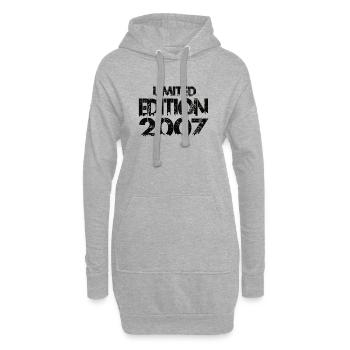 Limited Edition 2007 - Hoodie-Kleid - Grau meliert - Vorne