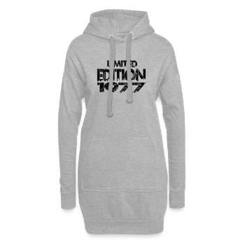 Édition limitée 1977 - Sweat-shirt à capuche long Femme - gris chiné - Devant