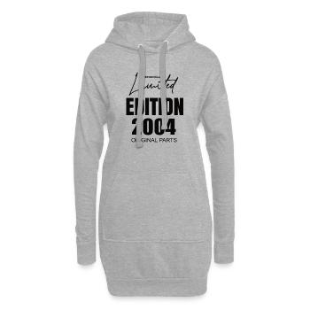 Limited Edition 2004 - Hoodie-Kleid - Grau meliert - Vorne
