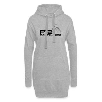 P12 Fichtelberg Drift - Hoodie-Kleid - Grau meliert - Vorne