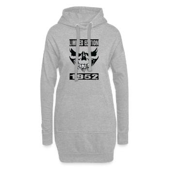Limited Edition 1952 - Hoodie-Kleid - Grau meliert - Vorne