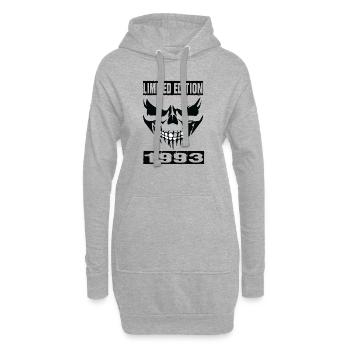 Édition limitée 1993 - Sweat-shirt à capuche long Femme - gris chiné - Devant