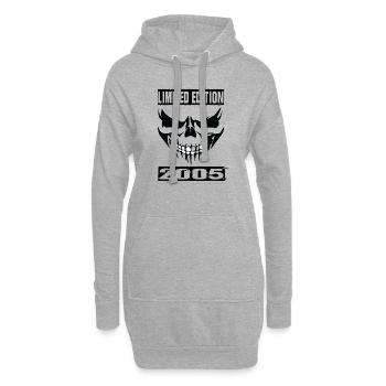 Limited Edition 2005 - Hoodie-Kleid - Grau meliert - Vorne