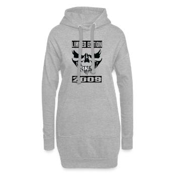 Limited Edition 2008 - Hoodie-Kleid - Grau meliert - Vorne