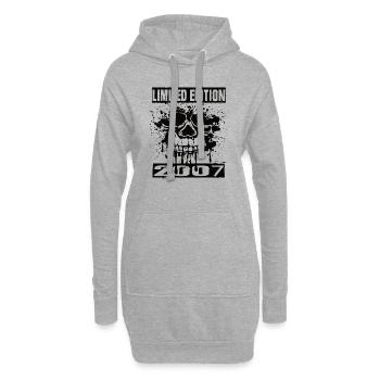 Limited Edition 2007 - Hoodie-Kleid - Grau meliert - Vorne