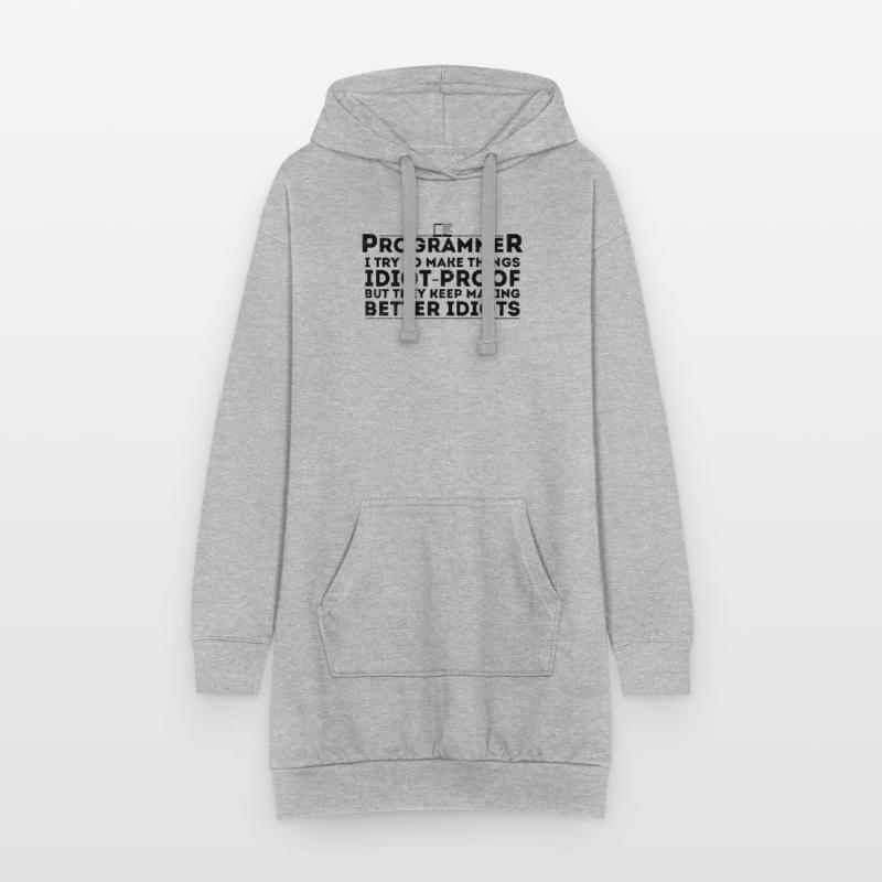 Funny Programmer Humor Computer Coder Programming Hoodie Dress