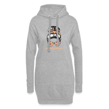Mental Health The Rapist 2 - Hoodie-Kleid - Grau meliert - Vorne