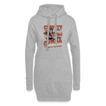 Skateboard Halfpipe, Tricks, Skateboarding - Hoodie Dress - heather grey - Front