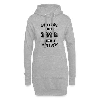 Awesome Since 1998 Limited Edition - Hoodie-Kleid - Grau meliert - Vorne