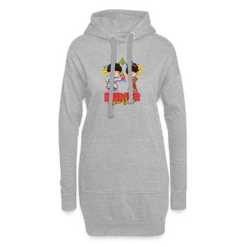 Kambodscha Khmer Neujahr Choul Chnam I Geschenk - Hoodie-Kleid - Grau meliert - Vorne