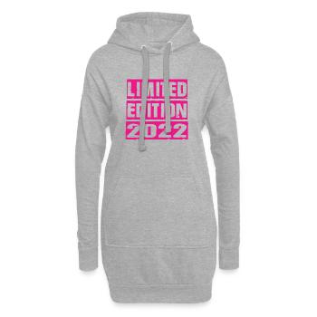 Édition limitée 2022 - Sweat-shirt à capuche long Femme - gris chiné - Devant