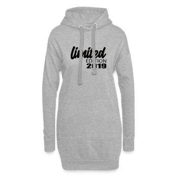 Édition limitée 2019 - Sweat-shirt à capuche long Femme - gris chiné - Devant