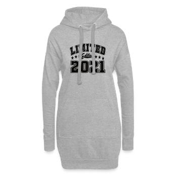 Limited Edition 2021 - Hoodie-Kleid - Grau meliert - Vorne