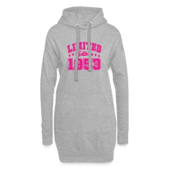 Édition limitée 1953 - Sweat-shirt à capuche long Femme - gris chiné - Devant