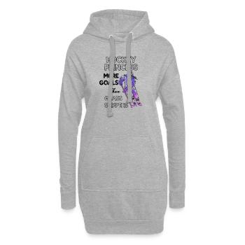 Hockey sur glace Princess Hockey sur glace Femmes Filles - Sweat-shirt à capuche long Femme - gris chiné - Devant