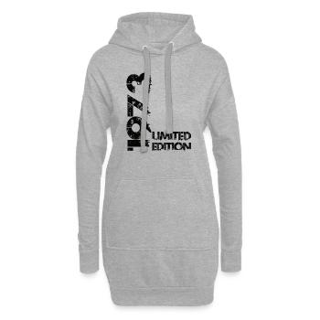 Édition limitée 1973 - Sweat-shirt à capuche long Femme - gris chiné - Devant