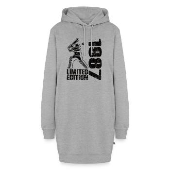 Limited Edition 1987 Limited Edition Cricket - Hoodie-Kleid - Grau meliert - Vorne