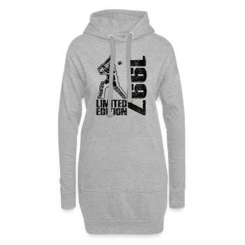 Limited Edition 1997 Limited Edition Cricket - Hoodie-Kleid - Grau meliert - Vorne
