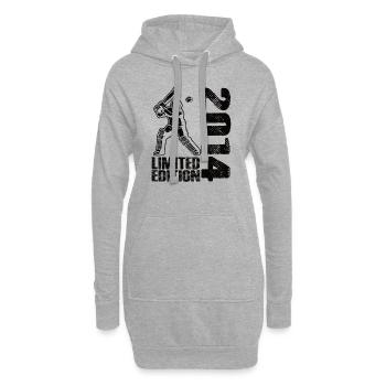 Édition limitée 2014 Édition limitée Cricket - Sweat-shirt à capuche long Femme - gris chiné - Devant