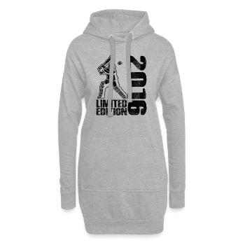 Limited Edition 2016 Limited Edition Cricket - Hoodie-Kleid - Grau meliert - Vorne
