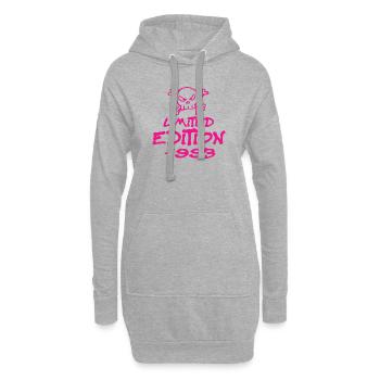 Edition Limitée 1993 Anniversaire Né 1993 - Sweat-shirt à capuche long Femme - gris chiné - Devant