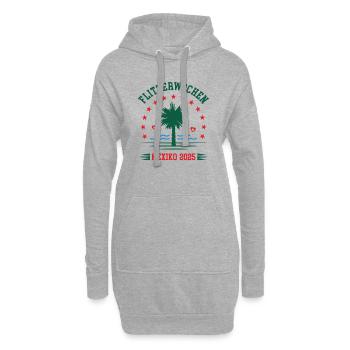 Flitterwochen Mexiko 2025 Hochzeitsreise Mexico - Hoodie-Kleid - Grau meliert - Vorne