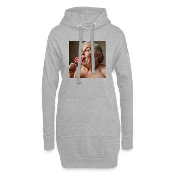 Lolipop - Hoodie-Kleid - Grau meliert - Vorne