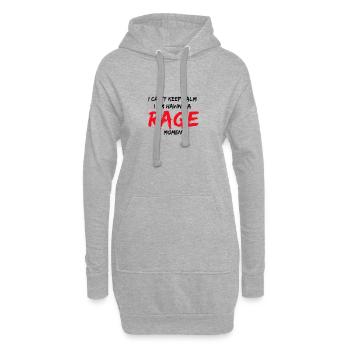 Japon Anime Manga Manga Animes Cadeau - Sweat-shirt à capuche long Femme - gris chiné - Devant