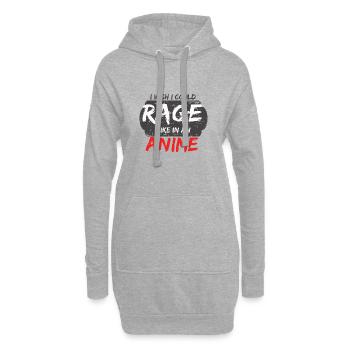 Japan Anime Manga Hobby Animes Mangas Geschenk - Hoodie-Kleid - Grau meliert - Vorne